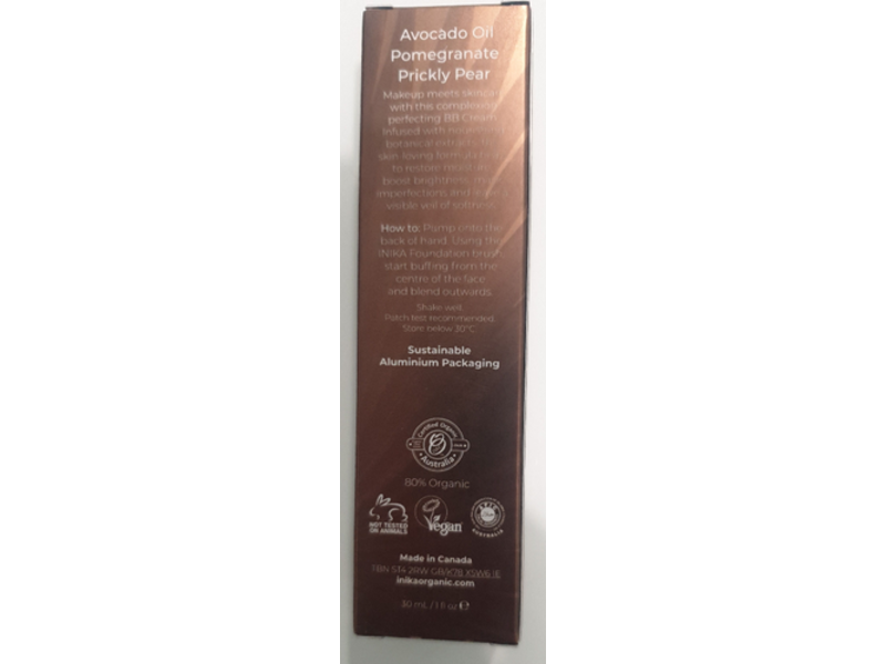 Inika Organic BB Cream, Prickly Pear Beige, 1 fl oz/30 mL