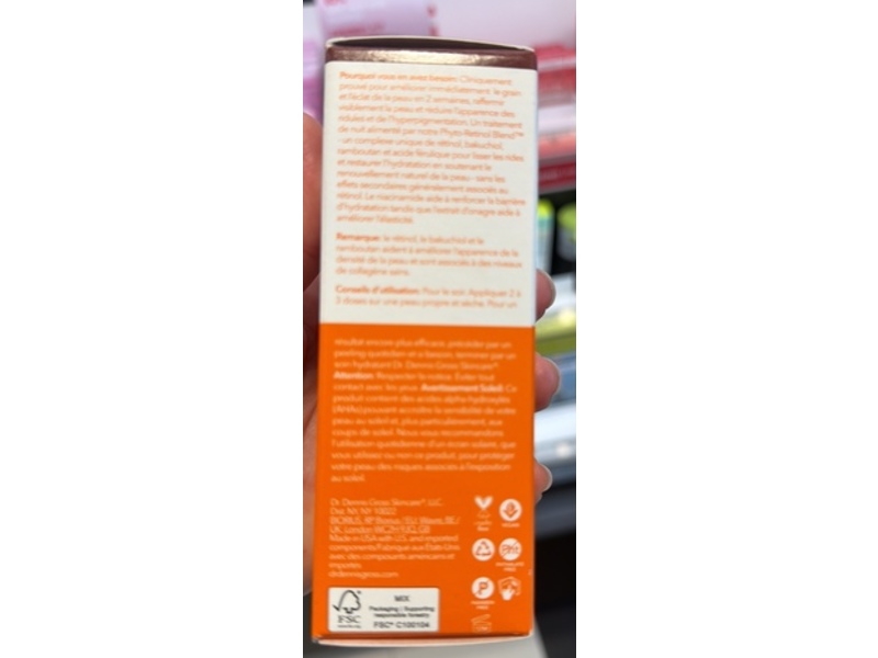Dr Dennis Gross Advanced Retinol + Ferulic Overnight Wrinkle Treatment, 1 fl oz/30 mL