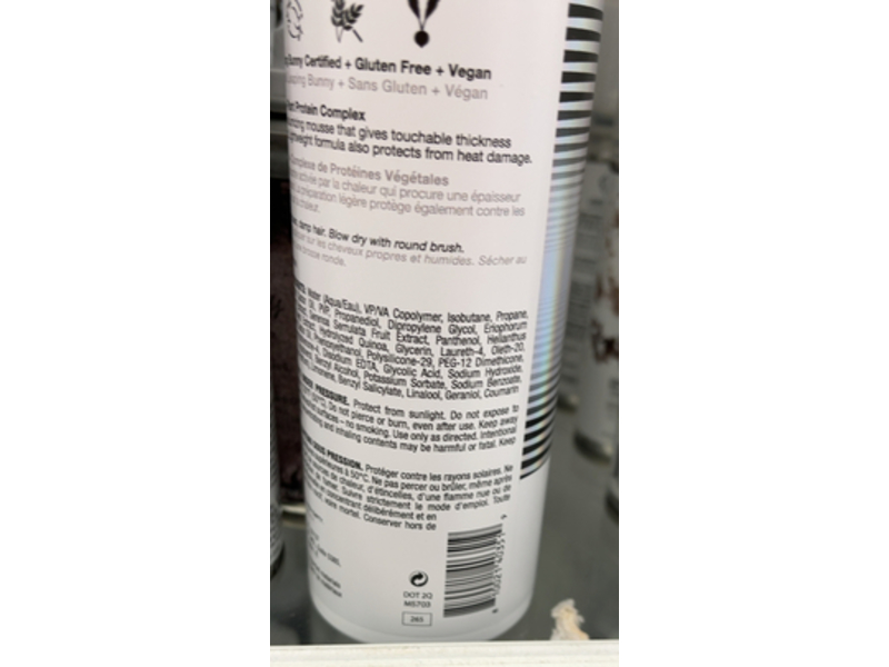 Igk Big Time Volume And Thickening Mousse, 6.2 oz/180 mL