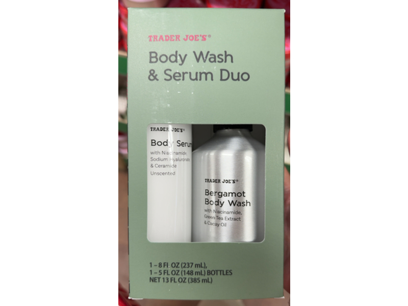 Trader Joe's Body Wash & Serum Duo, 13 fl oz/385 mL
