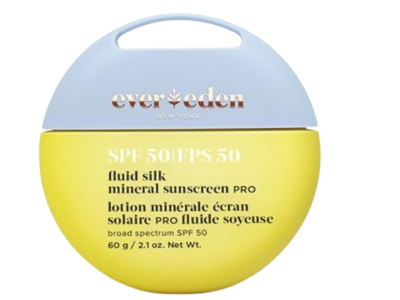Evereden Fluid Silk Mineral Sunscreen Lotion, SPF 50, 2.1 oz/60 g