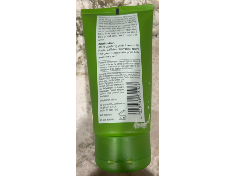 Plantur 39 Conditioner, 5.07 fl oz/150 mL