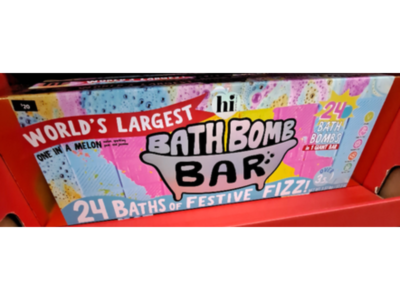 Hi Peach Layne Bath Bomb Bar, Melon, 57.2 oz