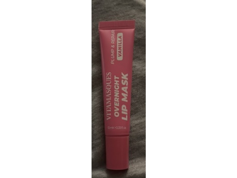 Vitamasques Overnight Plump & Repair Lip Mask, Vanilla, 0.33 fl oz/10 mL, Pack Of 3
