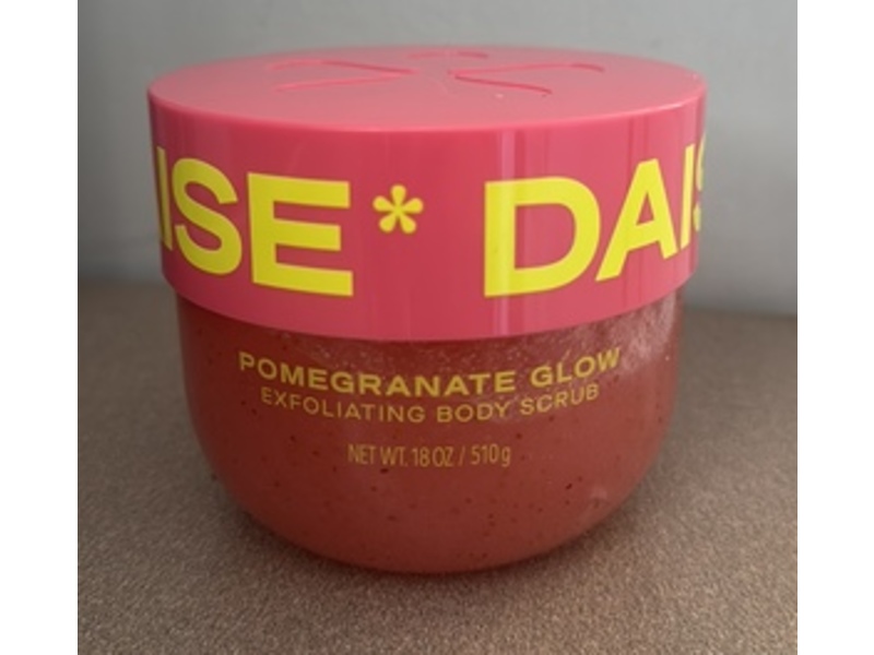 Daise Exfoliating Body Scrub, Pomegranate Glow, 18 oz/510 g