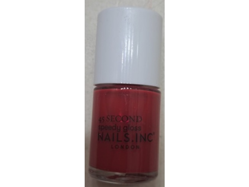 Nails.Inc Speedy Gloss Nail Polish, Mayfair Made Me Do It, 0.33 fl oz/10 mL