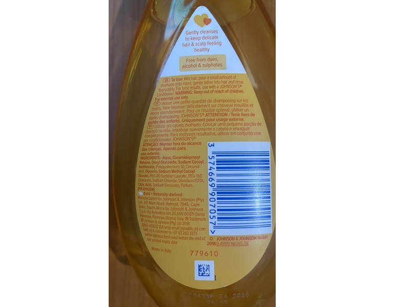 Johnson's Baby Shampoo, 300mL