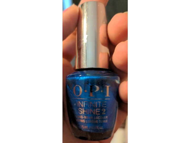O.P.I Infinite Shine 2 Nail Lacquer, Do You What I Sea?, 0.05 fl oz/15 mL