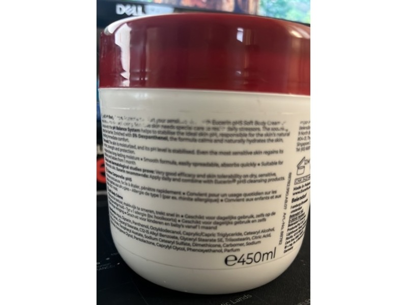 Eucerin PH 5 Soft Body Cream, 450 mL