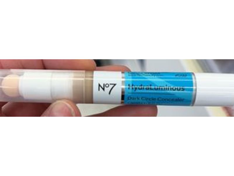 No7 Hydraluminous Concealer, Shade 3, 3.9 mL