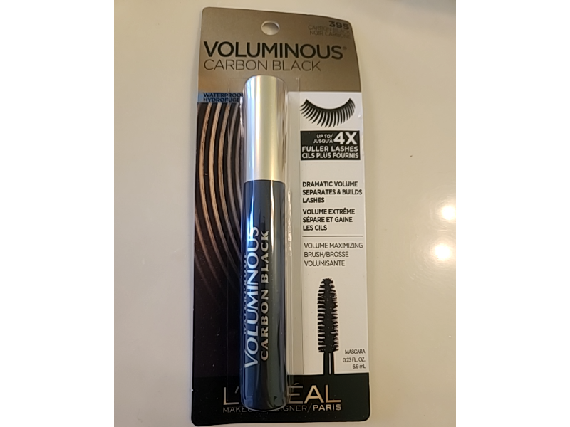 L'Oreal Paris Voluminous Original Mascara, Carbon Black, 0.23 Ounces