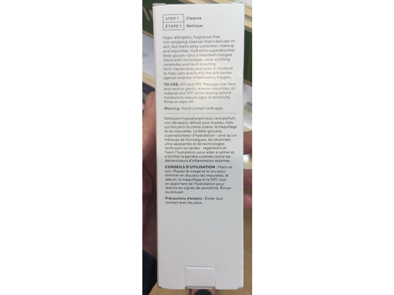 Murad Hydration Sensitive Skin Heartleaf Soothing Cleanser, 5.0 fl oz/148 mL