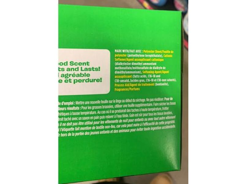 Gain Fabric Softener Dryer Sheets, Moonlight Breeze, 240 Count