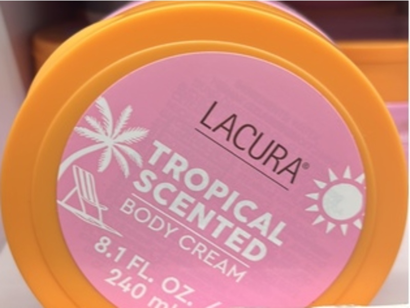 Lacura Body Cream, Tropical Scented, 8.1 fl oz/240 mL