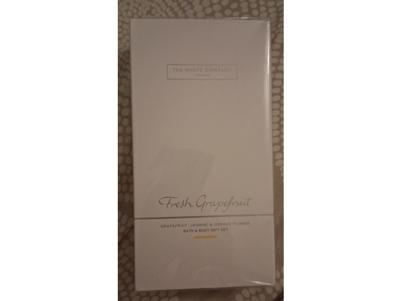 The White Company London Hand & Body Cream, Fresh Grapefruit + Jasmine & Orange Flower, 8.5 fl oz/250 mL