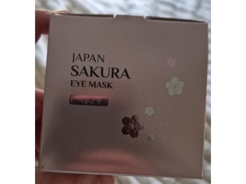 Laikou Japan Sakura Eye Mask, 70 g, 50 Count