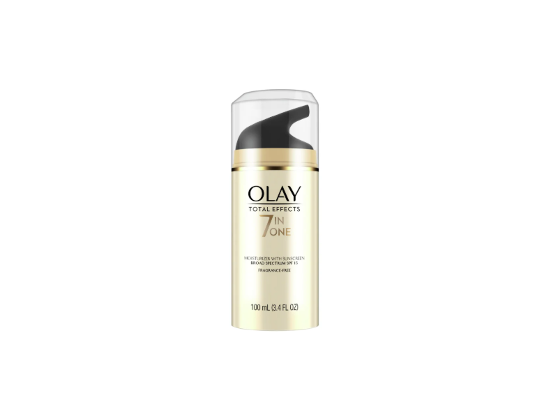 Olay 7 In 1 Moisturizer Sunscreen, Fragrance Free SPF 15, 3.4 fl oz/100 mL