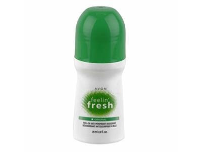 Avon Feelin' Fresh Roll-On Antiperspirant Deodorant, Original , 2.6 oz/75 mL