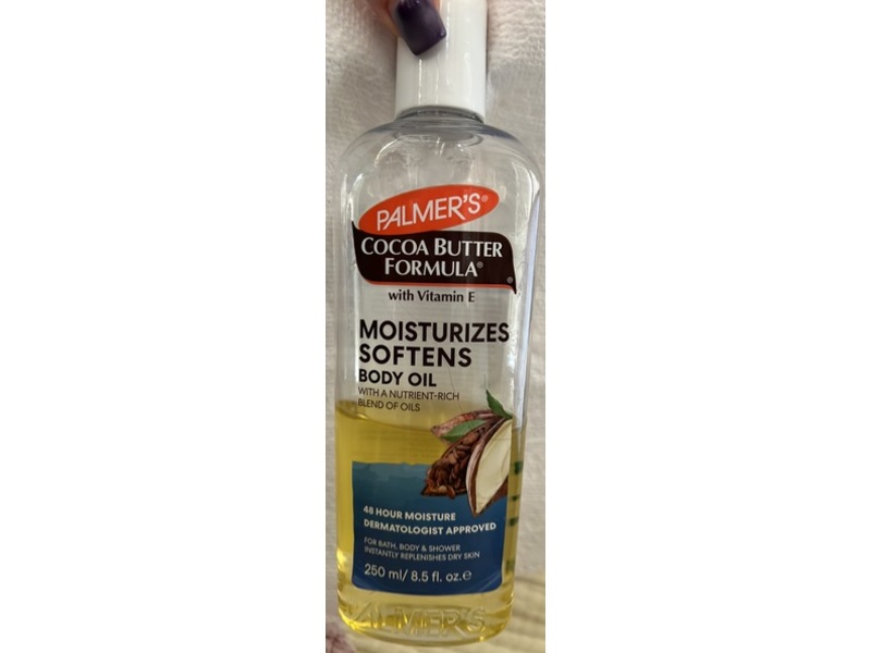 Palmers Moisturizes Softens Body Oil, 8.5 fl oz/250 mL