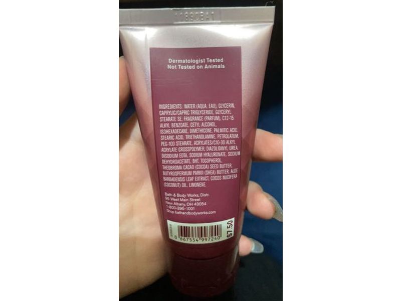 Bath & Body Works Ultimate Hydration Body Cream, Champagne Apple & Honey, 2.5 oz/70 g