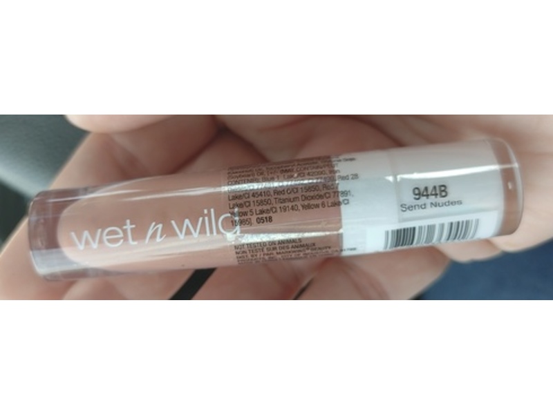 Wet N Wild Mega last Catsuit High Shine Liquid Lipstick, Send Nudes, 0.2 oz