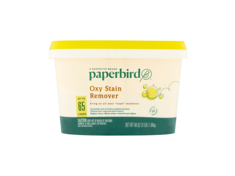 ShopRite Paperbird Oxy Stain Remover, 48 oz/1.36 Kg