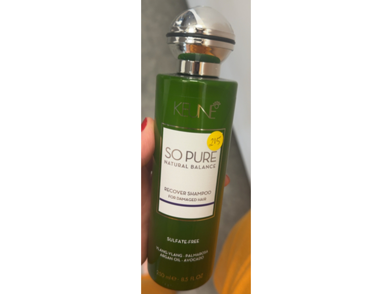 Keune So Pure Recover Shampoo, 8.5 fl oz/250 mL