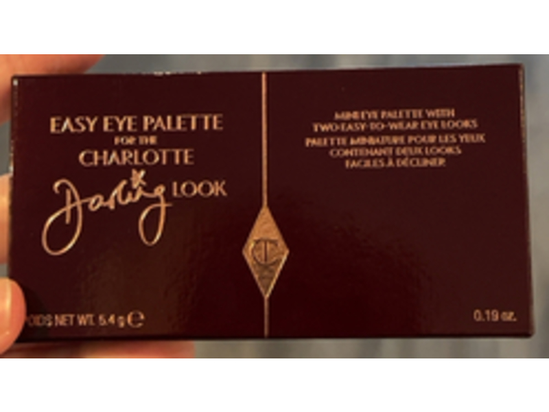 Charlotte Tilbury Easy Mini Eye Palette, Charlotte Darling, 0.19 oz/5.4 g