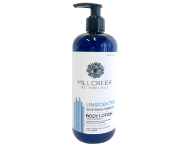 Mill Creek Botanicals Body Lotion, Unscented, 14 fl oz/414 mL