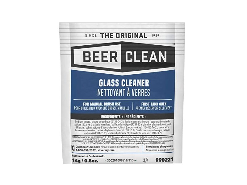 Beer Clean The Original Glass Cleaner, 0.5 oz/14 g