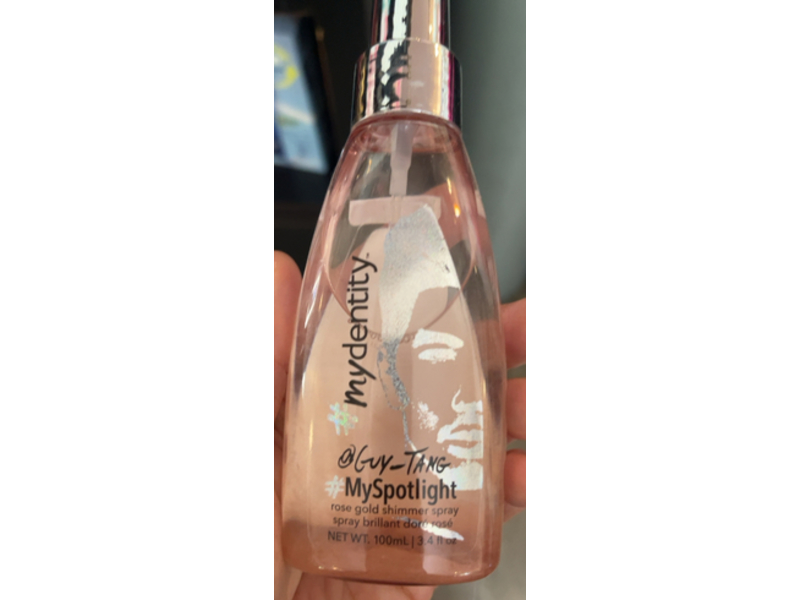 Mydentity Guy Tang Myspotlight Shimmer Spray, Rose Gold, 3.4 fl oz/100 mL