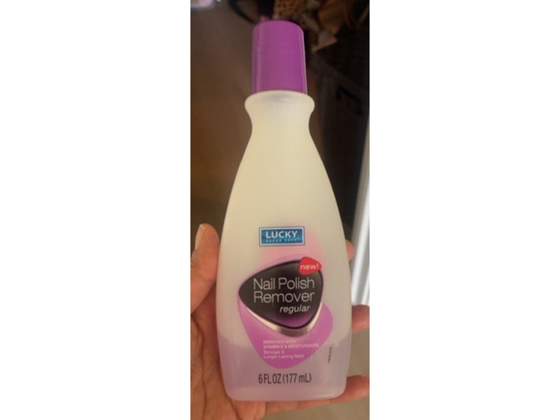 Lucky Nail Polish Remover, 6 fl oz/177 mL