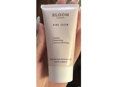 Bloom Cosmetics Hand Cream, 50 mL
