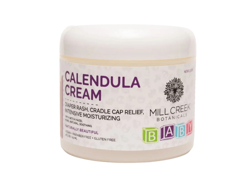 Mill Creek Baby Calendula Cream, 4 fl oz/120 mL