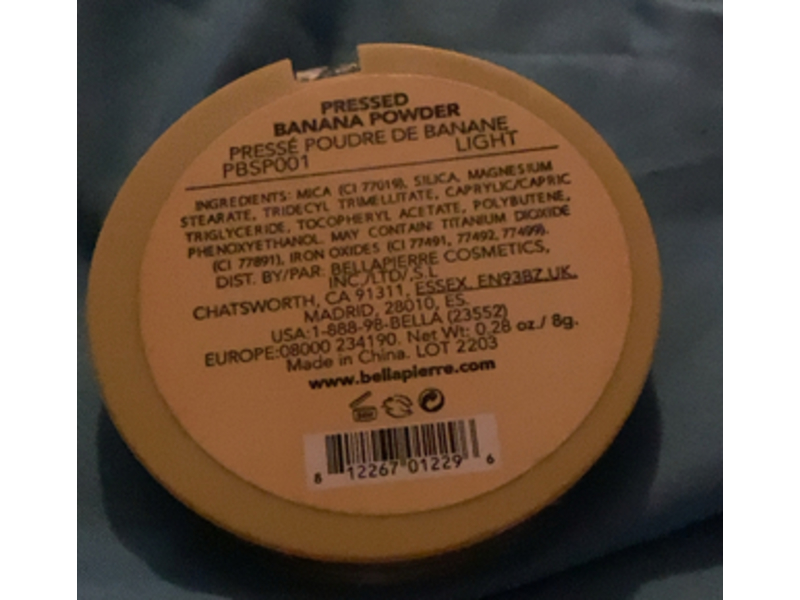 Bellapierre Compact Mineral Bronzer, Pure Element, 0.28 oz/8 g