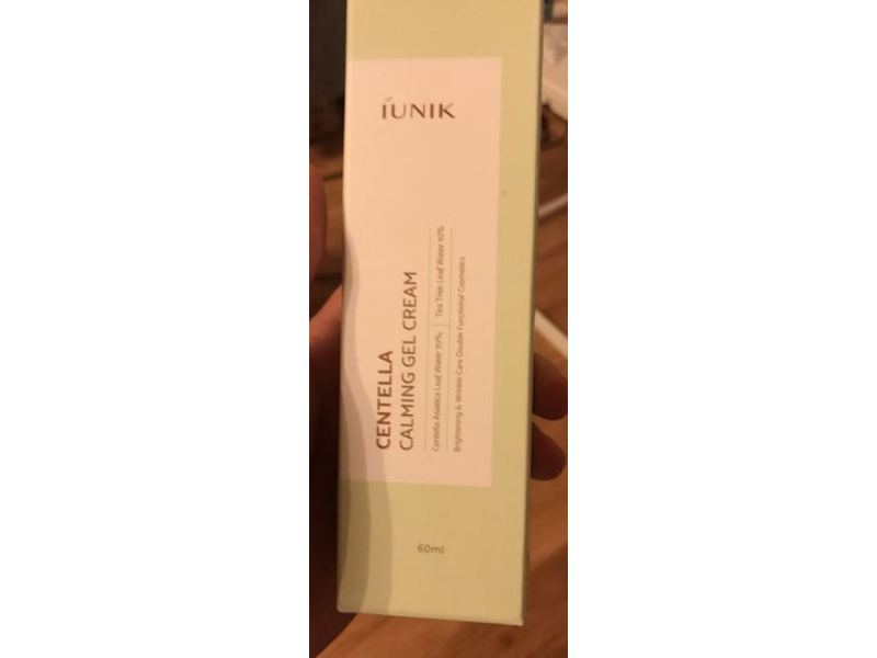 Iunik Centella Calming Gel Cream, 2.02 fl oz/60 mL