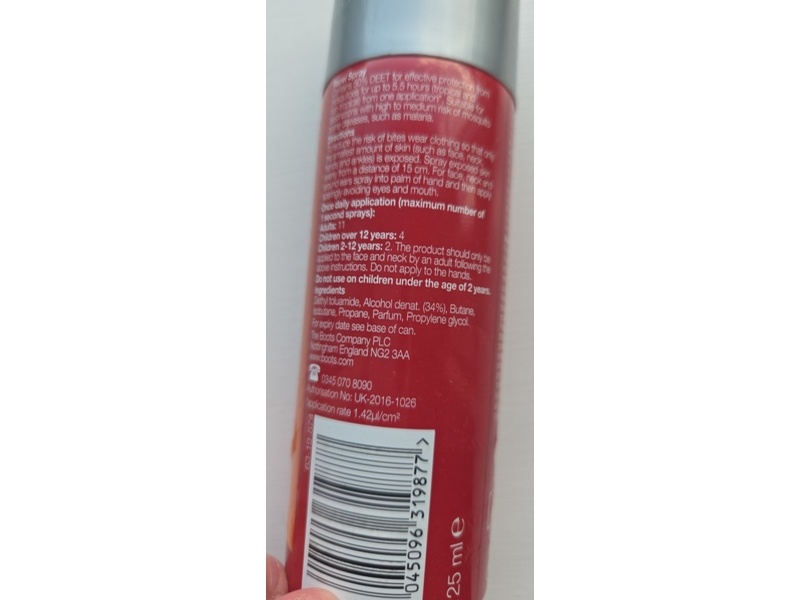 Boots Repel Maximum, 125 mL