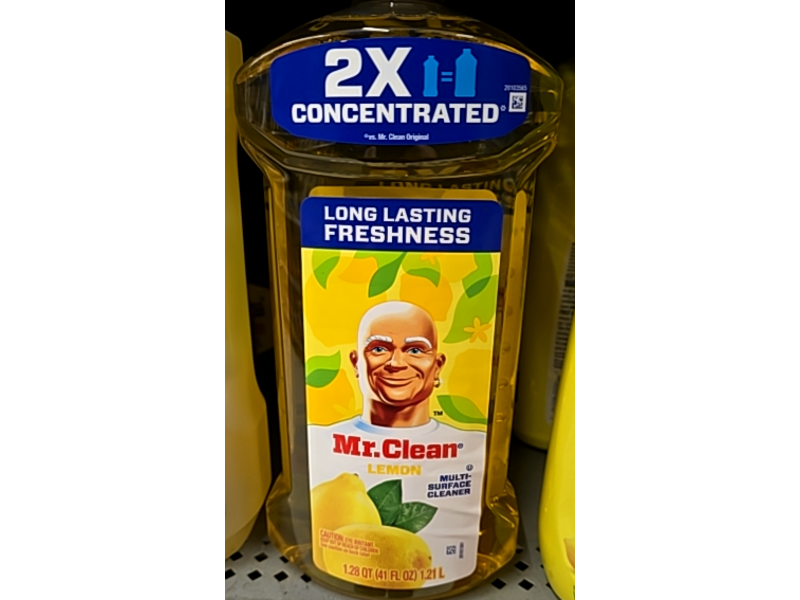 Mr. Clean Multi-Surface Cleaner, Lemon, 41 fl oz/1.21 L