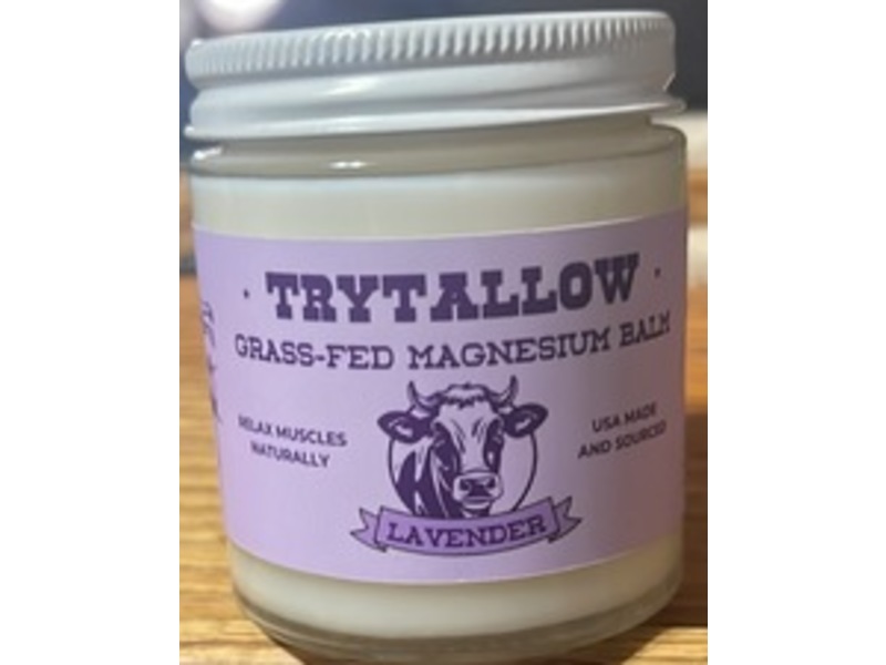 TryTallow Grass-Fed Magnesium Balm, Lavender