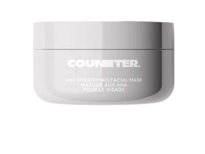 Counter AHA Smoothing Facial Mask, 1.69 fl oz/50 mL