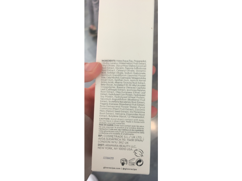 Glow Recipe Watermelon Glow Pink Juice Moisturizer, 1.69 fl oz/50 mL