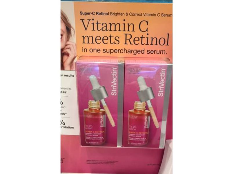 Strivectin Multi-Action Super-C Retinol, NIA 114, 30 ml, Pack Of 2