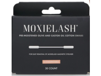 Moxielash Pre-Moistened Cotton Swabs, Olive And Castor Oil, 30 Count - thumbnail 1