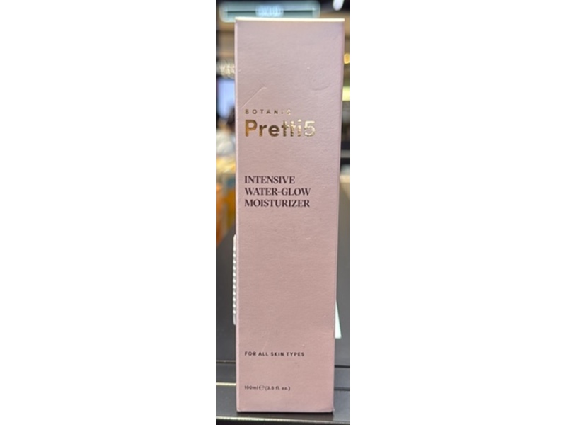 Pretti5 Intensive Water-Glow Moisturizer, 3.5 fl oz/100 mL