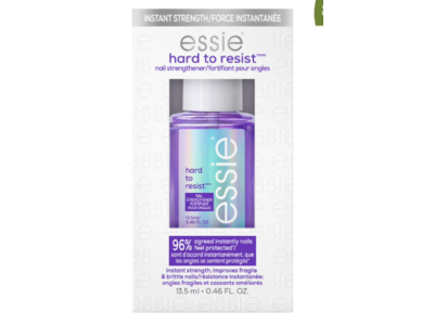 Essie Hard To Resist Nail Strengthener, Neutralize & Brighten Violet, 0.46 fl oz/13.5 mL