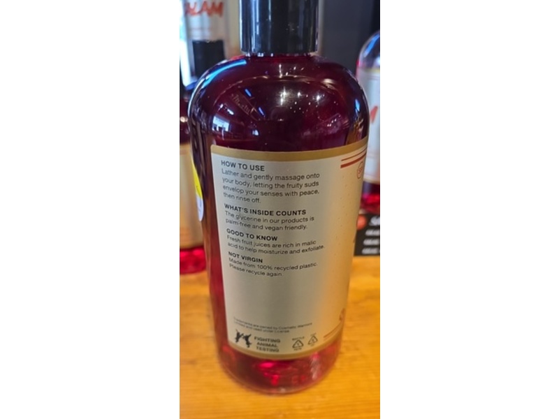 Lush Salam Shower Gel, Sweet Blackcurrant & Grape Juices, 16.9 fl oz