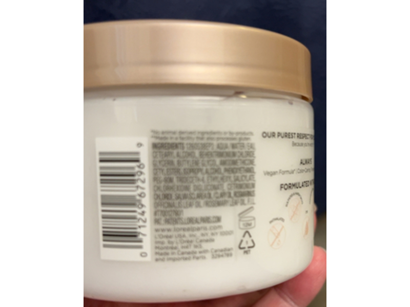 L'Oreal Paris EverPure Simply Clean Elastic Fiber Masque, 12 fl oz/355 mL