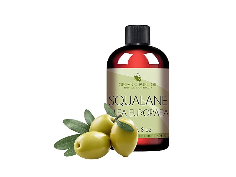 Organic Pure Oil Squalane, Olea Europaea, 8 oz