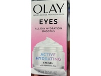 Olay Active Hydrating Eye Gel, Fragrance Free, Hyaluronic Acid, 0.5 fl oz/15 mL - thumbnail 2