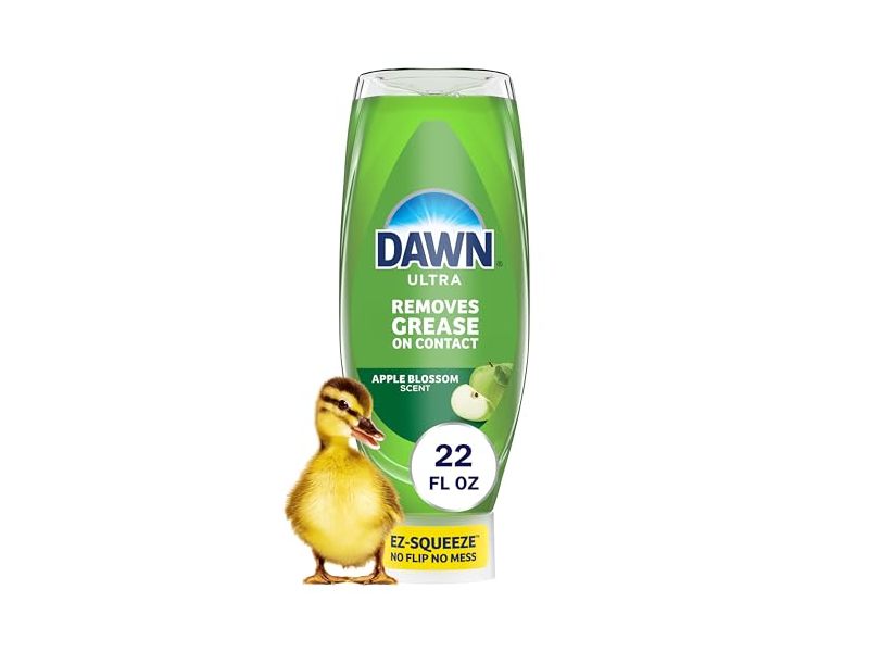 Dawn Ultra Dishwashing Liquid, Apple Blossom Scent, 22 fl oz/650 mL